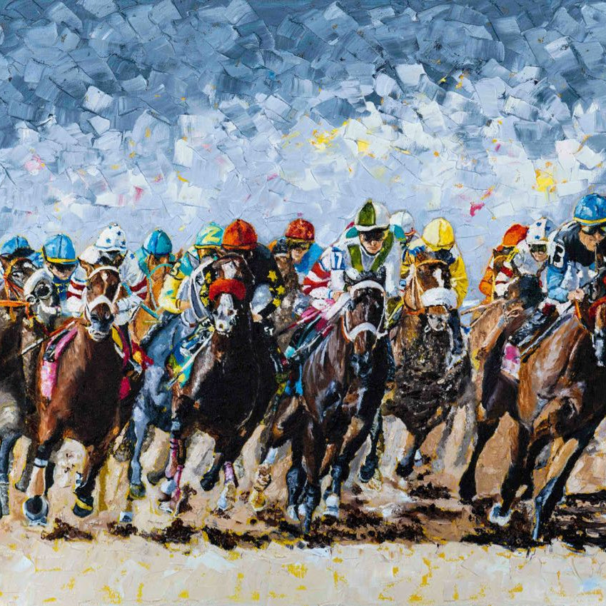 Original Horse/Jockey Paintings