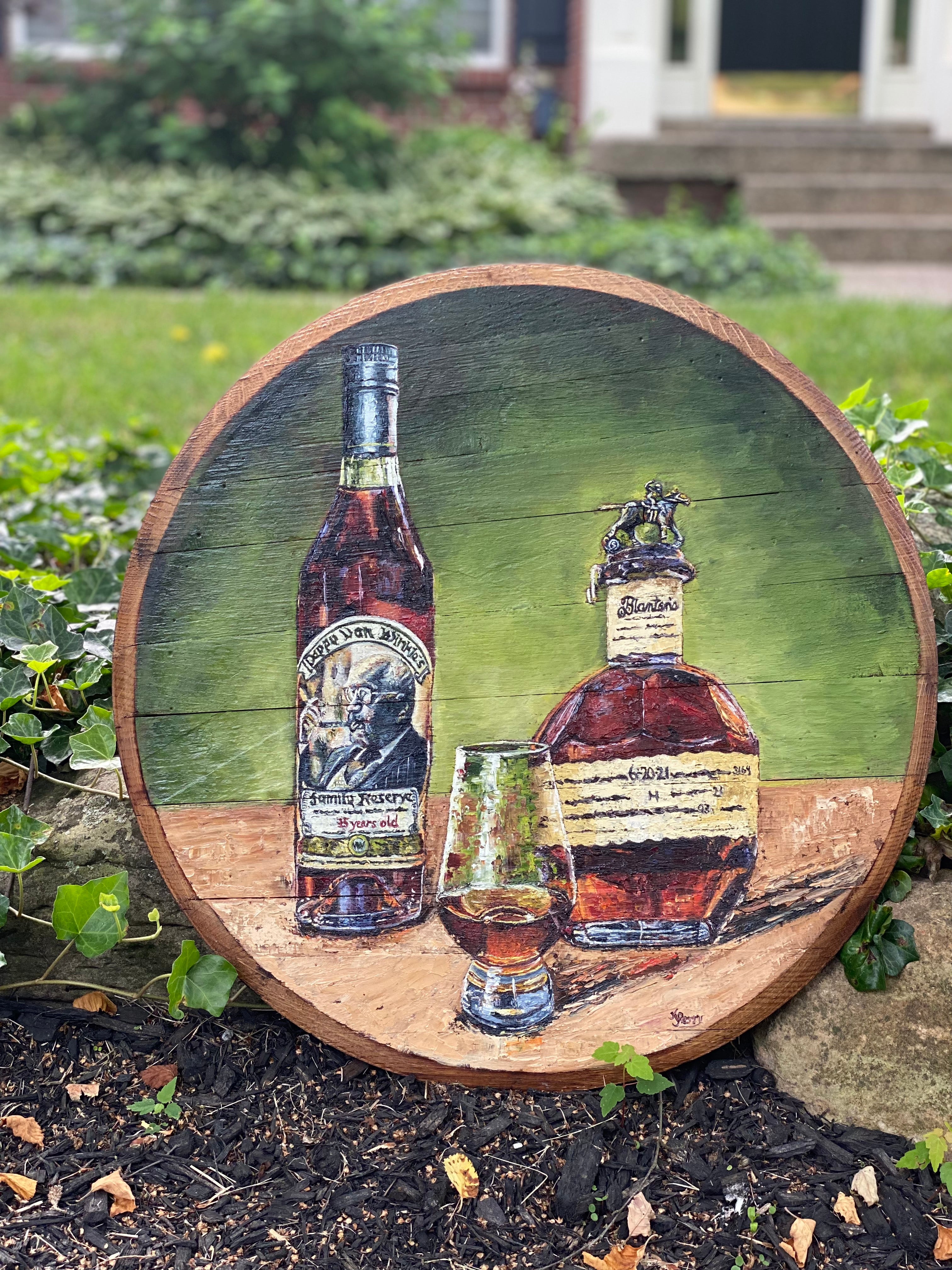 Bourbon Barrelhead Prints